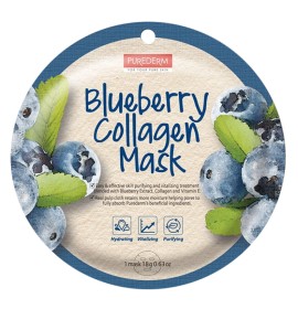 Purederm Blueberry Collagen Mask ADS 803